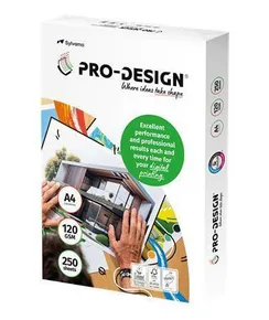 Xerografický papier, pre digitálnu tlač, A4, 120g, PRO-DESIGN